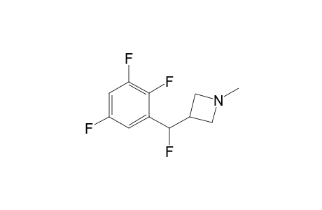 3-[fluoro(2,3,5-trifluorophenyl)methyl]-1-methylazetidine