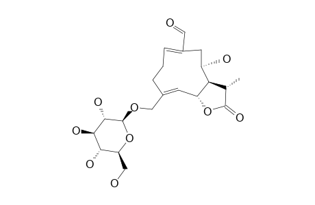 15-O-BETA-D-GLUCOPYRANOSYL-11-BETA,13-DIHYDROUROSPERMAL-A
