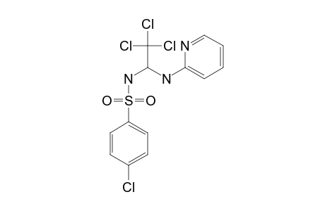 N-[2,2,2-TRICHLORO-1-(2-PYRIDINYLAMINO)-ETHYL]-4-CHLOROBENZENESULFONAMIDE