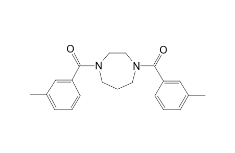 1,4-Diazepane, N,N'-bis(3-methylbenzoyl)-