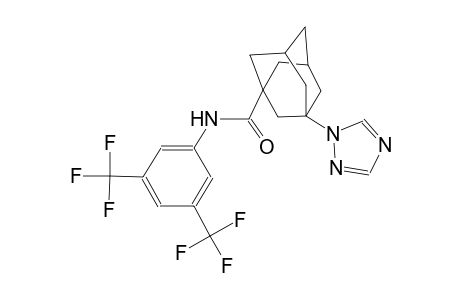 N-[3,5-bis(trifluoromethyl)phenyl]-3-(1H-1,2,4-triazol-1-yl)-1-adamantanecarboxamide