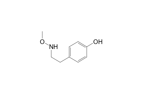 4-[2-(Methoxyamino)ethyl]phenol