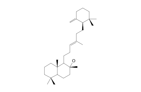 #1;(+)-AMBREIN;(1R,2R,4AS,8AS,3'E,1''S)-(+)-1-[6'-(2'',2''-DIMETHYL-6''-METHYLENECYCLOHEXYL)-4'-METHYLHEX-3'-ENYL]-2,5,5,8A-TETRAMETHYLDECAHYDRONAPHTHALEN-2-OL