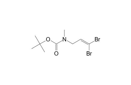 1-Propen-4-ylamine, 1,1-dibromo-N-(t-butoxycarbonyl)-N-methyl-