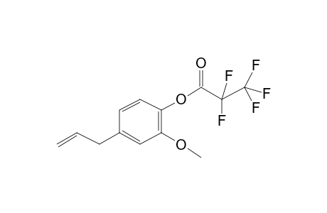 4-Allyl-2-methoxyphenyl 2,2,3,3,3-pentafluoropropanoate