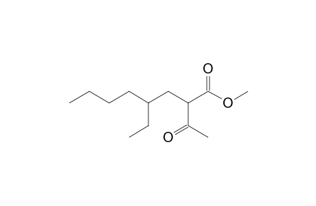 Octanoic acid, 2-acetyl-4-ethyl-, methyl ester