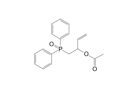 Acetic acid 1-[1-(diphenyl-phosphinoyl)-ethyl]-allyl ester