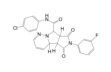 (4aR,4bS,7aR,8S)-N-(4-chlorophenyl)-6-(3-fluorophenyl)-5,7-dioxo-4b,5,6,7,7a,8-hexahydro-4aH-pyrrolo[3',4':3,4]pyrrolo[1,2-b]pyridazine-8-carboxamide