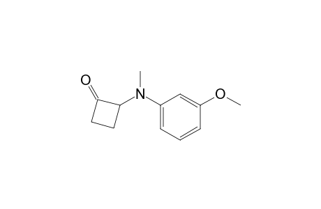 2-(N-(3-methoxyphenyl)-N-methylamino)cyclobutanone