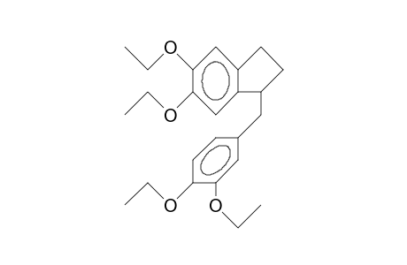 5,6-Diethoxy-1-(3,4-diethoxybenzyl)indane