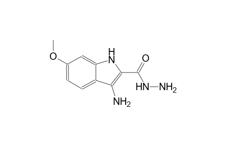 3-amino-6-methoxy-1H-indole-2-carbohydrazide