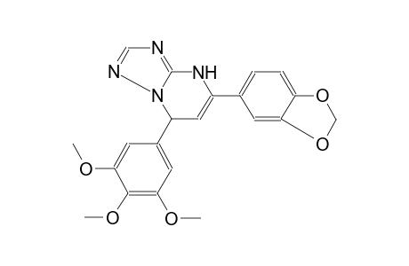 5-(1,3-benzodioxol-5-yl)-7-(3,4,5-trimethoxyphenyl)-4,7-dihydro[1,2,4]triazolo[1,5-a]pyrimidine