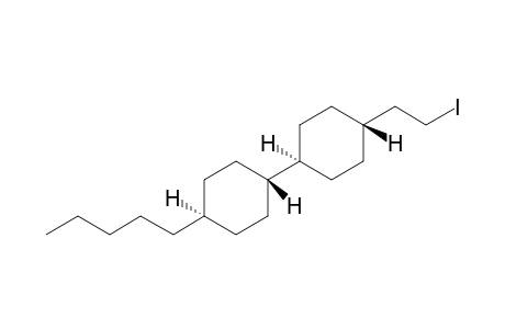 1-[trans-4-(2-Iodoethyl)cyclohexyl]-trans-4-pentylcyclohexane