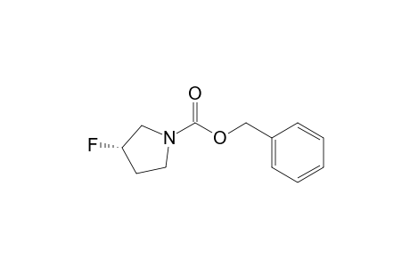 (phenylmethyl) 3-fluoranylpyrrolidine-1-carboxylate