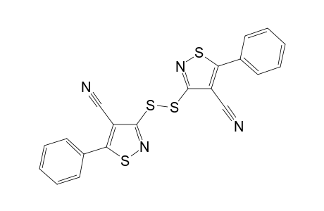 3,3'-bis(4-Cyano-5-phenylisothiazole)-disulfide