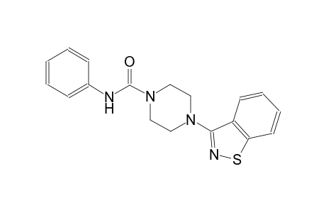 1-piperazinecarboxamide, 4-(1,2-benzisothiazol-3-yl)-N-phenyl-