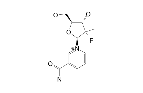 2'-DEOXY-2'-FLUORO-2'-METHYL-BETA-NICOTINAMIDE-RIBOFURANOSIDE