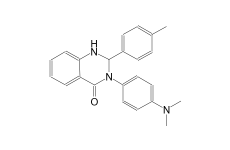 4(1H)-quinazolinone, 3-[4-(dimethylamino)phenyl]-2,3-dihydro-2-(4-methylphenyl)-