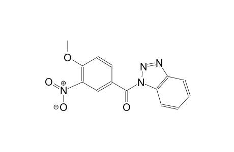 4-(1H-1,2,3-benzotriazol-1-ylcarbonyl)-2-nitrophenyl methyl ether