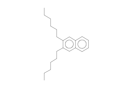 Naphthalene, 2,3-dihexyl-