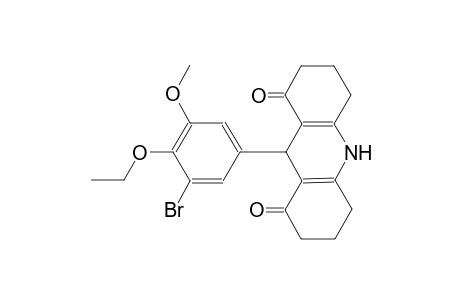 9-(3-bromo-4-ethoxy-5-methoxyphenyl)-3,4,6,7,9,10-hexahydro-1,8(2H,5H)-acridinedione