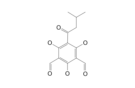 JENSENONE;4,6-DIFORMYL-2-ISOPENTANOYL-PHLOROGLUCINOL