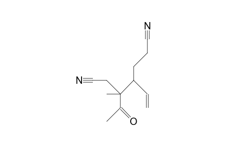(4R,5S)-5-Cyanomethyl-5-methyl-6-oxo-4-vinyl-heptanenitrile