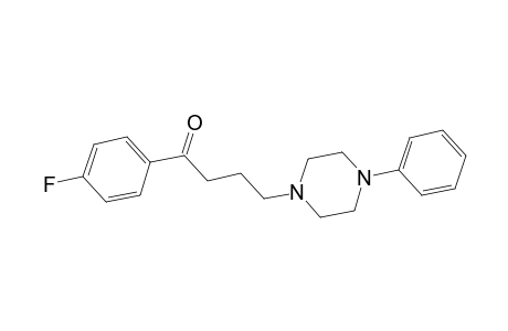 1-Butanone, 1-(4-fluorophenyl)-4-(4-phenyl-1-piperazinyl)-