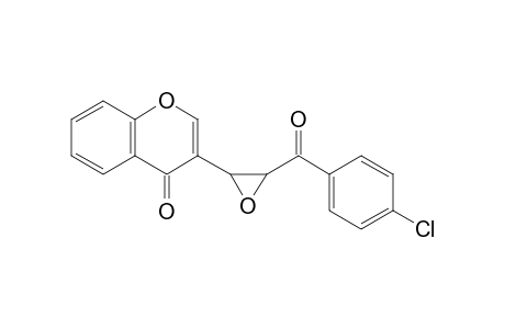 3-[3-(4-chlorobenzoyl)oxiran-2-yl]chromen-4-one