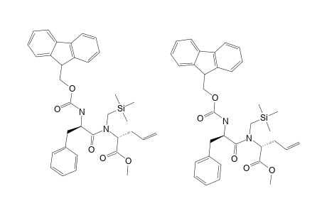 FLUORENYL-9-METHOXYCARBONYL-BENZYL-(N-TRIMETHYLSILANYLMETHY-2-ALLYL)-AMINOETHANOIC-ACID-METHYLESTER
