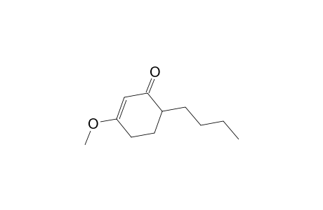 2-Cyclohexen-1-one, 6-butyl-3-methoxy-