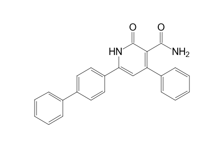 1,2-dihydro-6-[1,1]-biphenyl]-4-yl-4-phenyl-2-oxo-3-pyridine-carboxamide