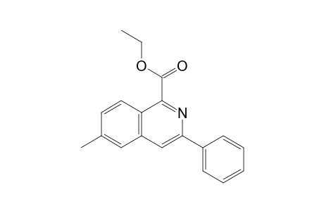 Ethyl 6-methyl-3-phenylisoquinoline-1-carboxylate