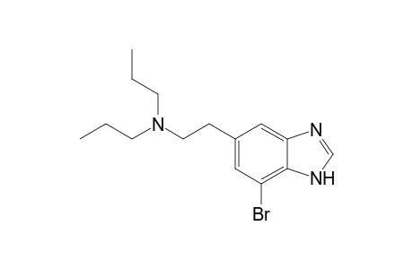 2-(7-bromo-3H-benzimidazol-5-yl)ethyl-dipropyl-amine