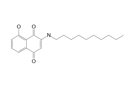 3-DECYLAMINO-5-HYDROXY-1,4-NAPHTHOQUINONE