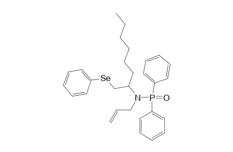 N-ALLYL-N-DIPHENYLPHOSPHINOYL-2-AMINOOCTYL-PHENYL-SELENIDE