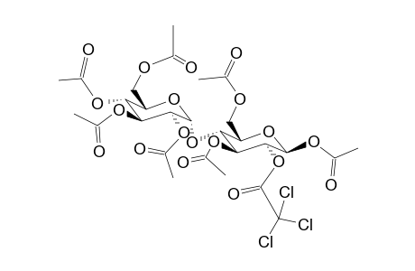 1,3,6-Tri-O-acetyl-2-O-trichloroacetyl-4-O-(2,3,4,6-tetra-O-acetyl-a-d-glucopyranosyl)-b-d-glucopyranose