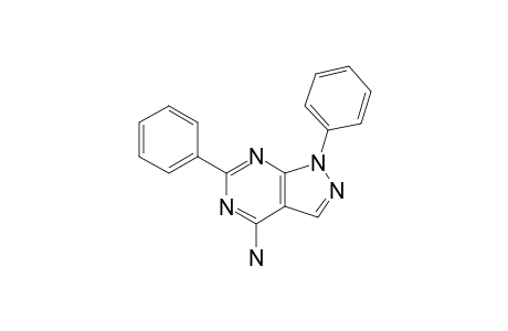 [1,6-di(phenyl)pyrazolo[4,5-e]pyrimidin-4-yl]amine