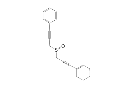 3-(CYCLOHEX-1-ENYL)-3'-PHENYL-DIPROPARGYL-SULFOXIDE