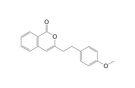 3-[2-(4-methoxyphenyl)ethyl]-2-benzopyran-1-one