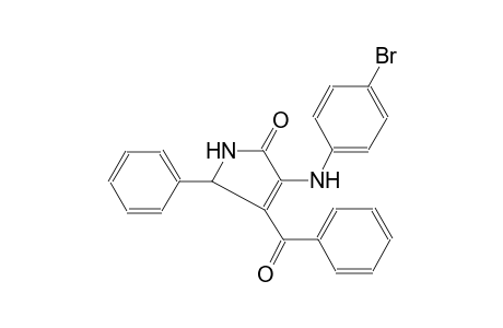 3-Benzoyl-4-(4-bromoanilino)-2-phenyl-1,2-dihydropyrrol-5-one