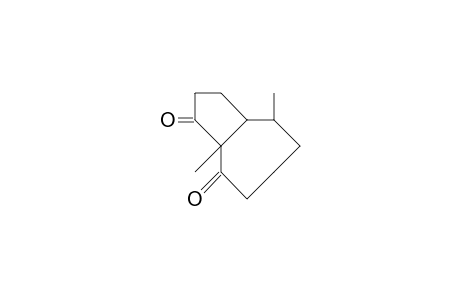 3Ab, 8-dimethyl-1,3a,6,7,8,8ab-hexahydro-azulen-3(2H),4(5H)-dione