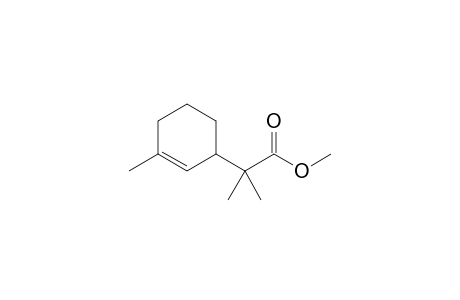 2-methyl-2-(3-methyl-1-cyclohex-2-enyl)propanoic acid methyl ester
