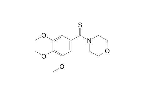 4-(3,4,5-trimethoxythiobenzoyl)morpholine