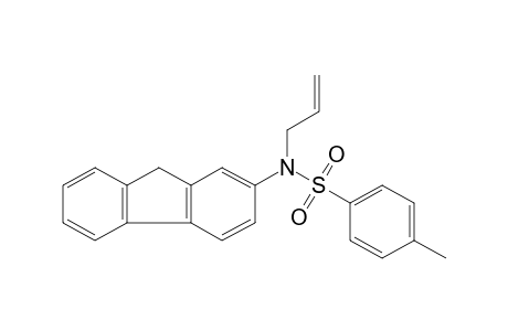 N-allyl-N-(fluoren-2-yl)-p-toluenesulfonamide
