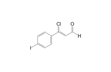 beta-chloro-p-iodocinnamaldehyde