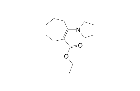 ETHYL-2-(1-PYRROLIDINYL)-1-CYCLOHEPTENECARBOXYLATE