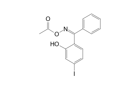 2-Hydroxy-4-iodobenzophenone - O-acetyloxime