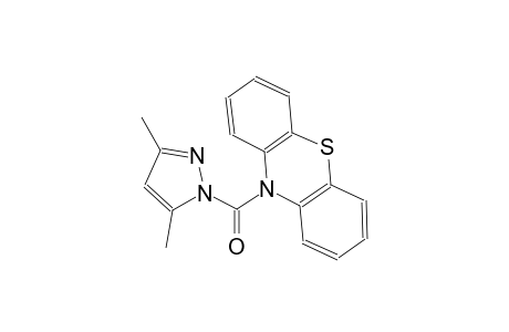 10H-phenothiazine, 10-[(3,5-dimethyl-1H-pyrazol-1-yl)carbonyl]-