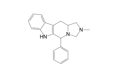 2-Methyl-5-phenyl-6H-hexahydroimidazo[1,5-b]-.beta.-carboline